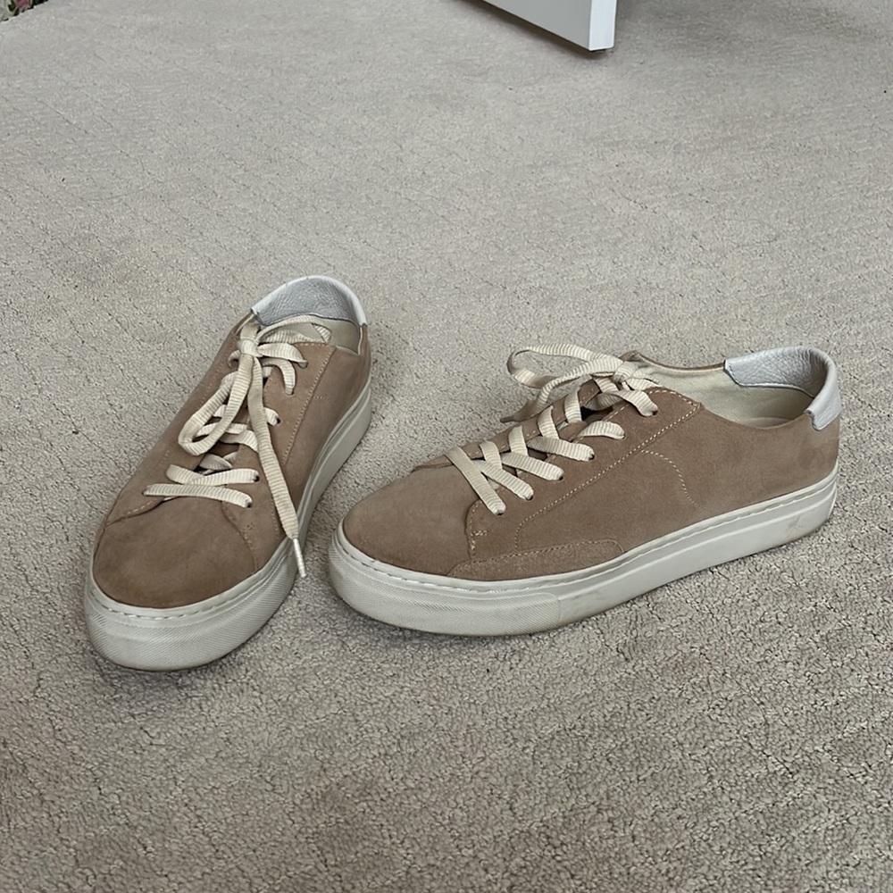 Soludos Ibiza Platform Sneaker, sand, size 11